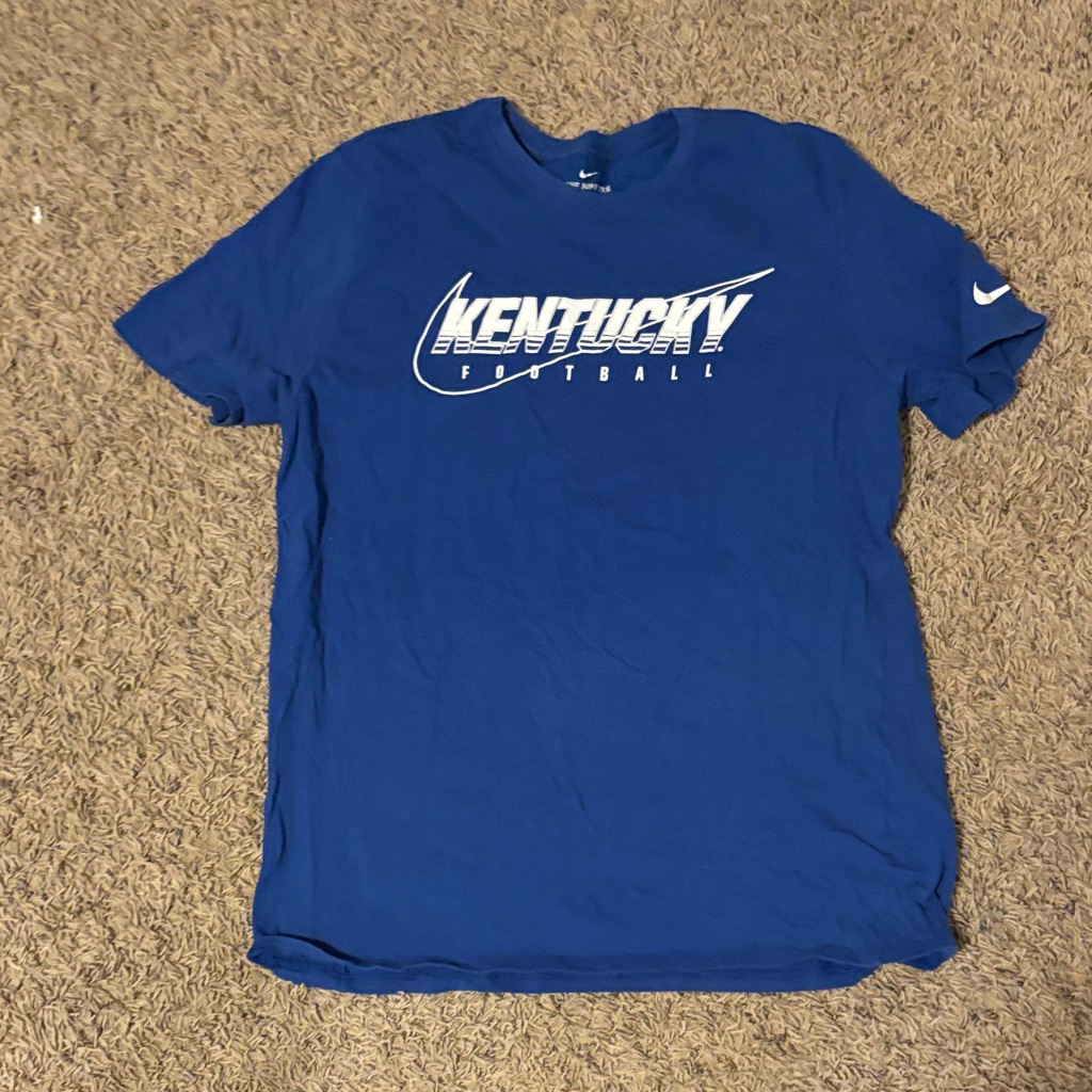Nike Kentucky Football Blue Tee